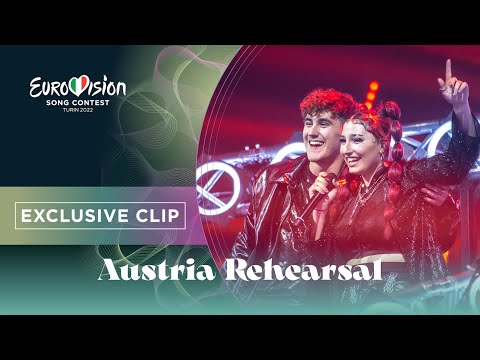 LUM!X feat. Pia Maria - Halo - Exclusive Rehearsal Clip - Austria 🇦🇹 - Eurovision 2022