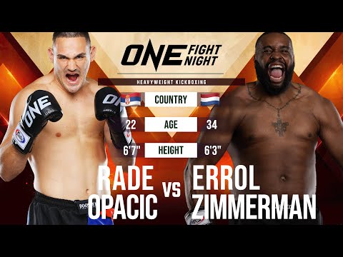 HEAVYWEIGHT DESTRUCTION 👊😤 Rade Opacic vs. Errol Zimmerman