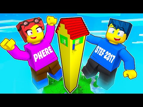 CASA ALTISSIMA DI LEGO DA 10.000.000€! - MINECRAFT