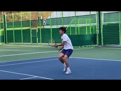 #shorts 실업 테니스선수 김동주(의정부시청) 안동오픈