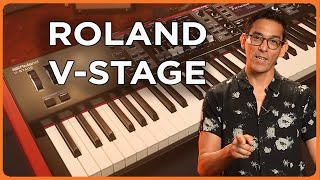Video thumbnail for Hands-On with the Roland V-STAGE 88 | Review & Demo – The All-In-One Stage Keyboard by Alamo Music Sound Lab