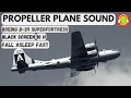 PROPELLER PLANE SOUND FOR SLEEPING | BOEING B-29 SUPERFORTRESS | BROWN NOISE | #B29 #10hrs  |✈️🎧😴