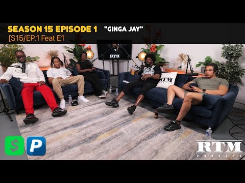 E1🫡”7 YEARS IN JAIL🔒70 AUNTS & UNCLES😳GETTING SH💥T🔫GANGLIFE😎P.T💪🏽”RTM Podcast Show S15Ep1(GINGA JAY)