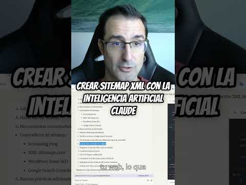 Create XML Sitemap with Artificial Intelligence Claude