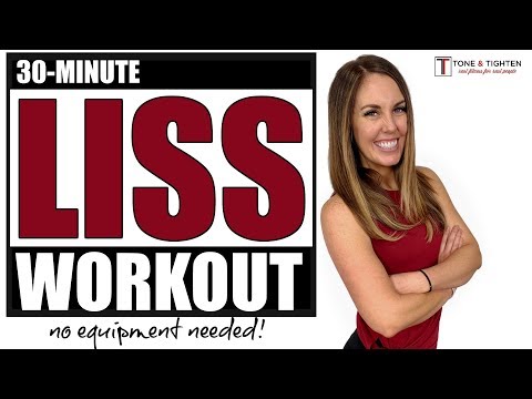 Low Intensity LISS Workout At Home No Equipment Required