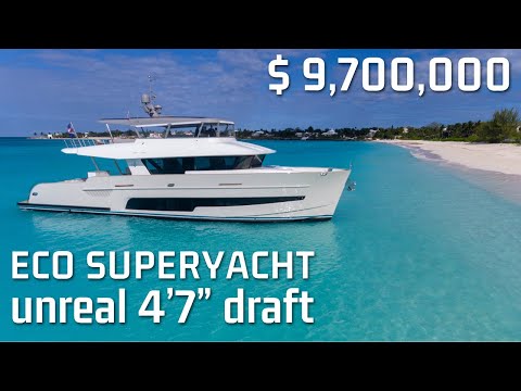 $9,700,000 LeVen 90  SHALLOW DRAFT SUPERYACHT - exclusive WALKTHROUGH /outtakes at the end