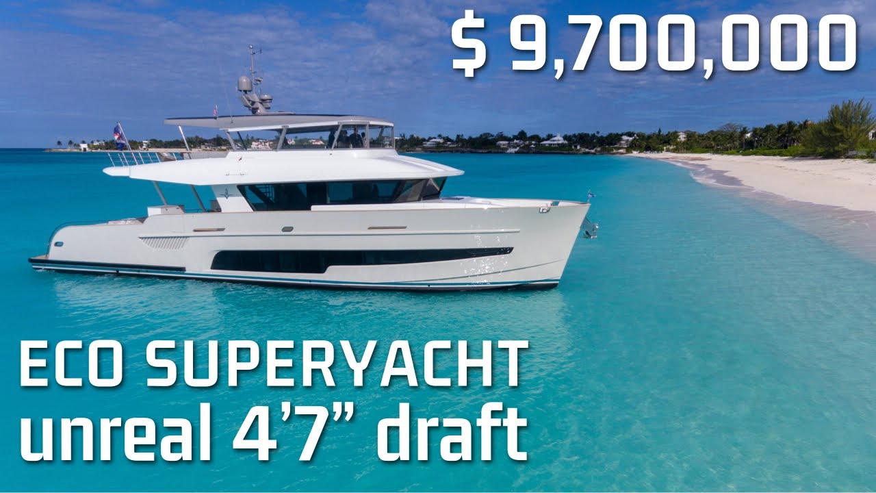 LeVen 90 SHALLOW DRAFT SUPERYACHT - exclusive WALKTHROUGH /outtakes at the end