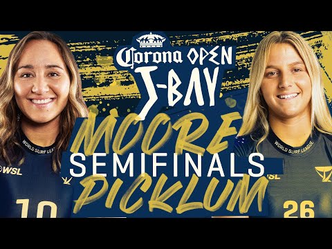 Carissa Moore vs Molly Picklum | Corona Open J-Bay 2023 - Semifinals Heat Replay