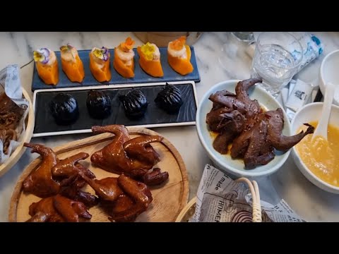 HK Dim Sum & Roasted Pigeon @ Social Place Restaurant - Central, Hong Kong