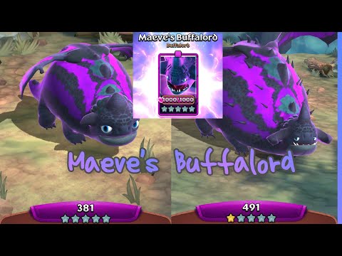 Maeve's Buffalord UNLOCKED! Dragons: Titan Uprising