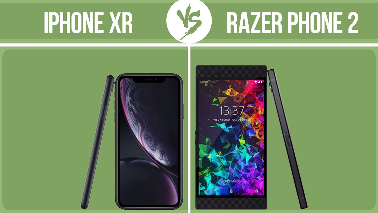 Apple iPhone XR vs Razer Phone 2 ✔️