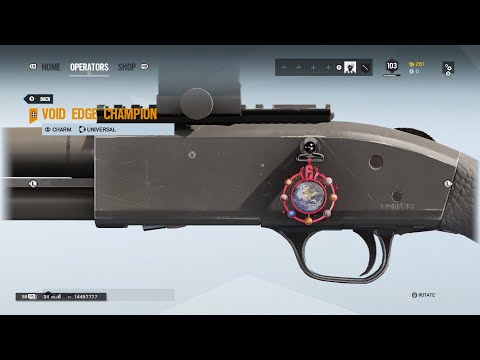 VOID EDGE CHAMPION CHARM! - Rainbow Six Siege