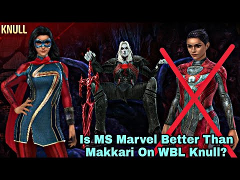 Is MS Marvel Better Than Makkari On WBL Knull? - Marvel Future Fight