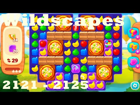 Wildscapes Level 2121 - 2125 HD Walkthrough | 3 - match game | gameplay | android | ios | pc | app