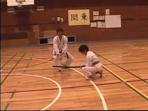 信武会 信武空手 エネルギー(気)で相手を崩す ②