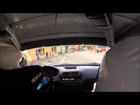 1 Rajd Ziemi Bocheńskiej Anaszkiewicz/Kozłowski Honda Civic SiR - OS7 Rynek Bochnia onboard