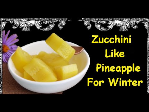 Zucchini Like Pineapple For Winter / Book of recipes / Bon Appetit