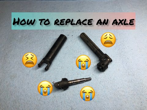 How to Replace an Axle on a Traxxas Slash/Bandit/Rustler/Stampede 2WD