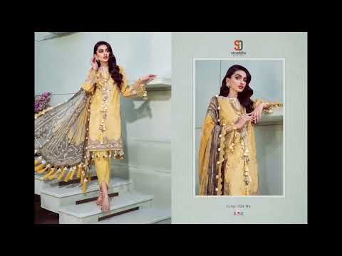 Vintage Vol 7 Nx Shraddha Designer Salwar Suits Lawn Cotton Embroidery Festival Collection