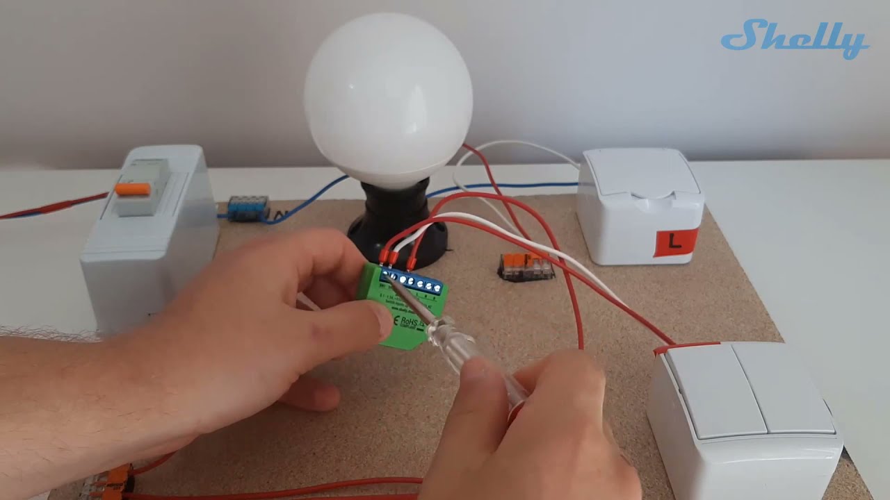 Dimmer wifi Shelly Dimmer 2 - Video