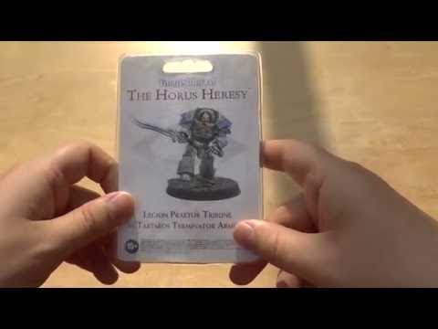 Horus Heresy Legion Praetor Tribune - Unboxing and Review (WH40K)