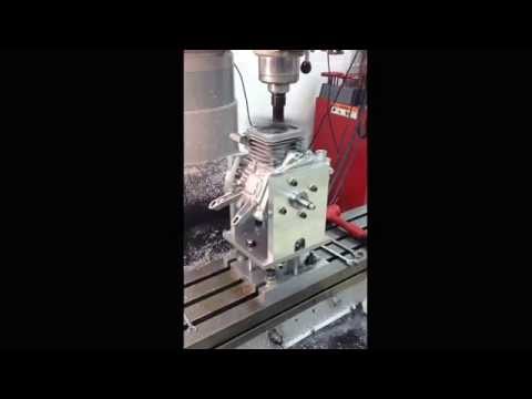 Decking a clone block with the HRE block adapter for the RaceCity Tool fixture.