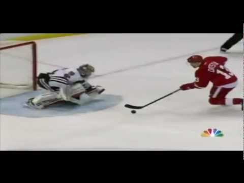 Pavel Datsyuk shoot-out attempt Chicago 4-7-12