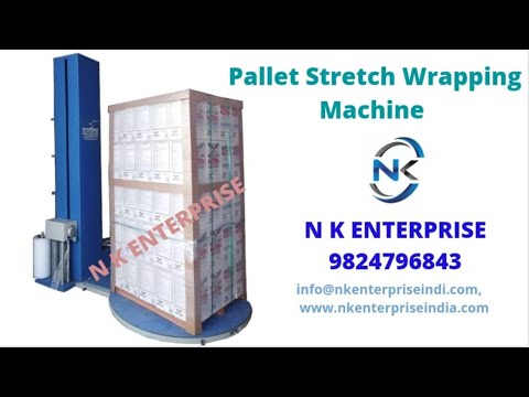 Pallet Stretch Wrapping Machine With Turn Table