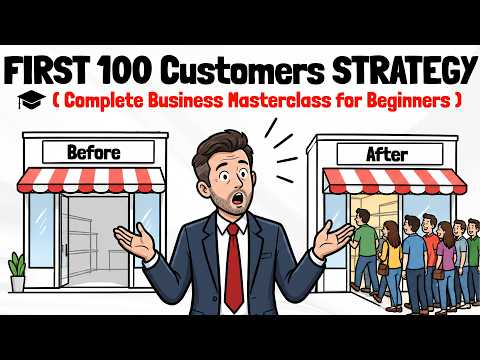 First 100 Customers Strategy — Full Breakdown & Transcript