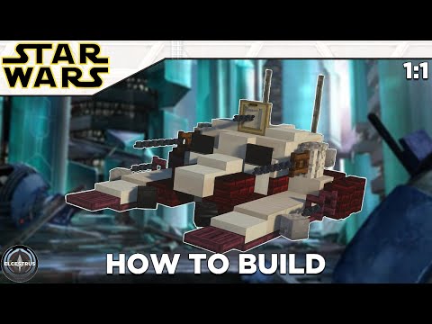 Republic TX-130 Saber-class fighter tank | Minecraft Star Wars tutorial