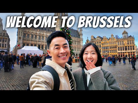 First Time In BRUSSELS, BELGIUM 🇧🇪 This City Is Incredibly Beautiful!