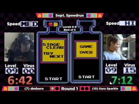 DrMC Speed Monthly September 2021 - dmhero vs. sarasparkle - Round 1