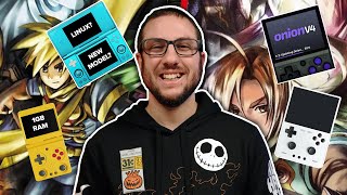 RG DS with Linux? RG34XXSP Downgraded, Thor OTA & TrimUI Brick with Sticks? // Joey's Retro Newscast