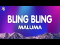 BLING BLING (Lyrics/Letra) - Maluma, Octavio Cuadras, Grupo Marca Registrada