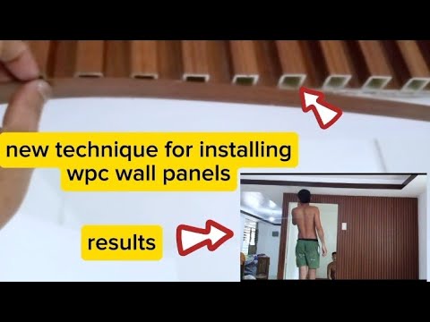 Paano mag kabit ng wpc wall panel. how to install wpc fluted panel. Paano mag kabit ng fluted panel