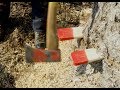Manual Tree Falling - Wedging