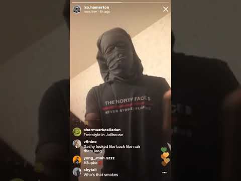 KO Homerton And Mandem freestyle in prison