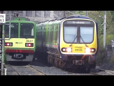 IE 29000 Class Commuter Train number 29125 - Raheny Station, Dublin
