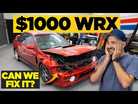 I bought a crashed WRX for $1000
