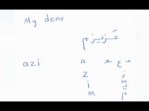 Persian (Farsi) Lesson 1 / basic words&pronunciation آموزش فارسی درس اول کلمات پایه