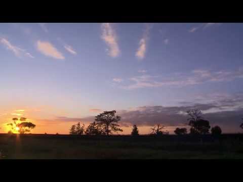 VLine N Class Locomotive With Passenger Train At Sunrise - PoathTV Railways & Trains