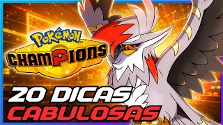 20 DICAS QUE VÃO EXPLODIR SUA CABEÇA! [Pokémon Champions]