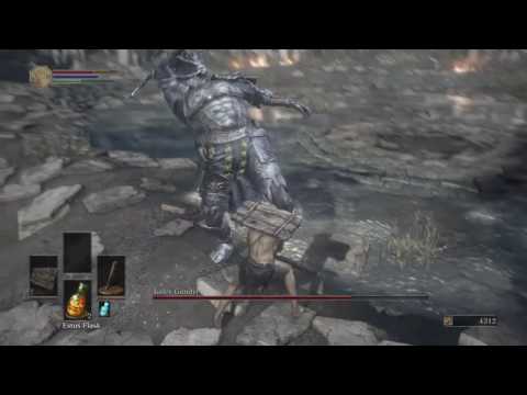 DARK SOULS™ III Naked Man with a Club vs. Iudex Gundyr