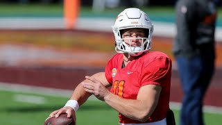 Sam Ehlinger | EVERY Throw in The Senior Bowl (2021)