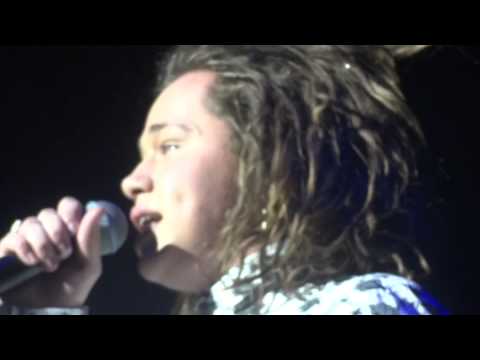 Luke Friend sings Play That Funky Music and Kiss From A Rose