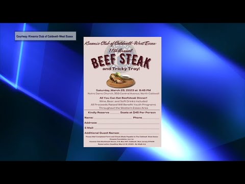NJ Caldwell West Essex Eleventh Annual Beef Steak & Tricky Tray