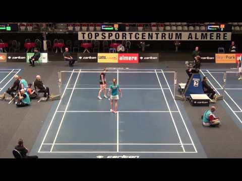 2017 NK Badminton - WS R16 - Xandra Stelling vs. Madouc Linders