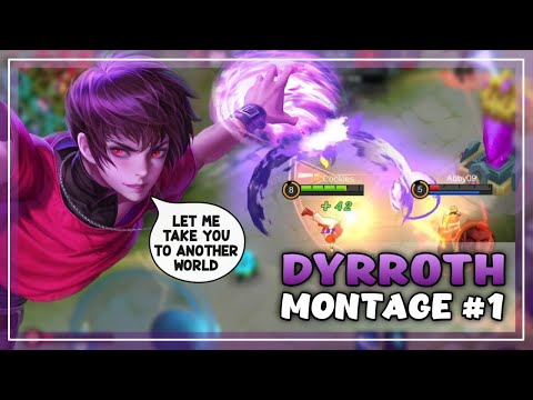 Trying Out Orochi Chris Skin || Dyrroth Montage #1 || MLBB