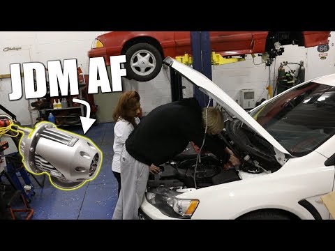 Installing a HKS SSQV4 Blow Off Valve on the EVO!!