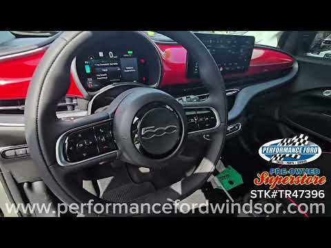 2025 FIAT 500e (RED) Edition FWD in Gray for sale at Performance Ford Windsor in Windsor, ON